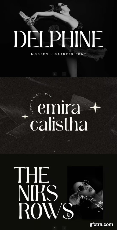 Delphine Modern Serif Font