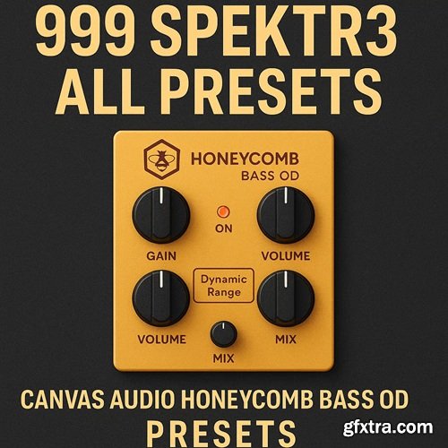 SPEKTR3 Presets for HoneycombBassOD (999 SPEKTR3 POWDER TX)