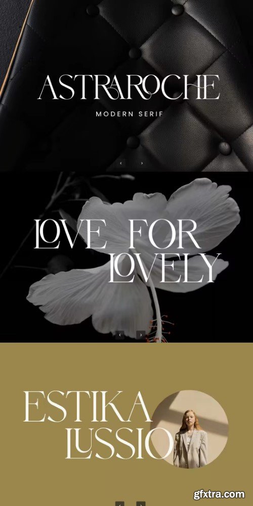Astraroche Modern Serif Font
