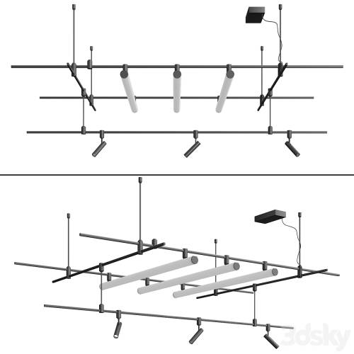 '3dsky Pro - Crimson Decorative Chandelier' '3dsky Pro - Crimson Decorative Chandelier'