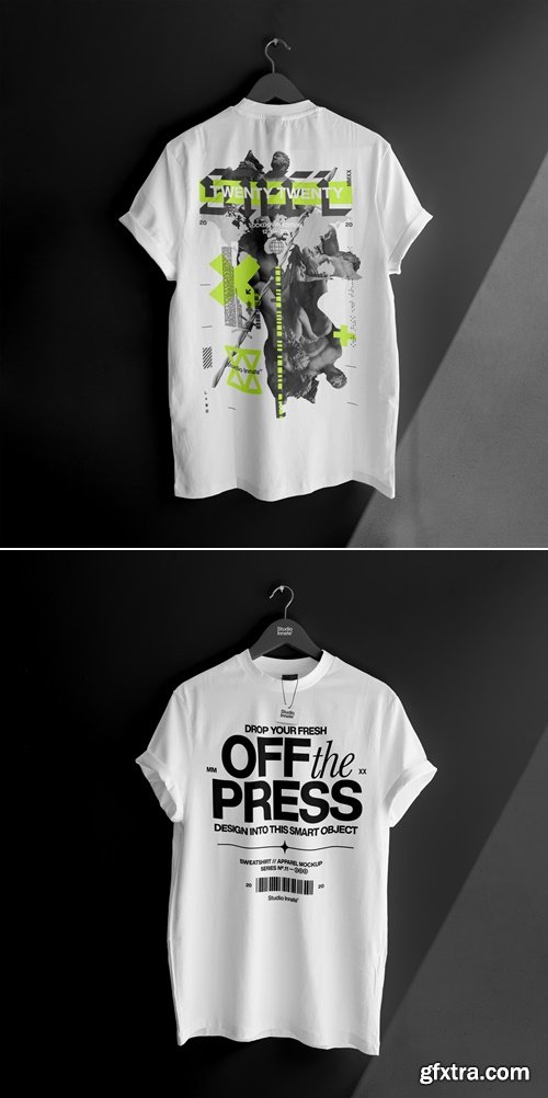 Studio Innate - Hanger Tee Mockup Bundle