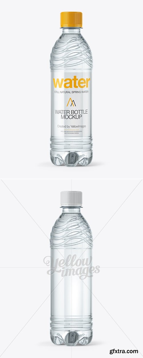 YellowImages - PET Water Bottle Mockup 13182