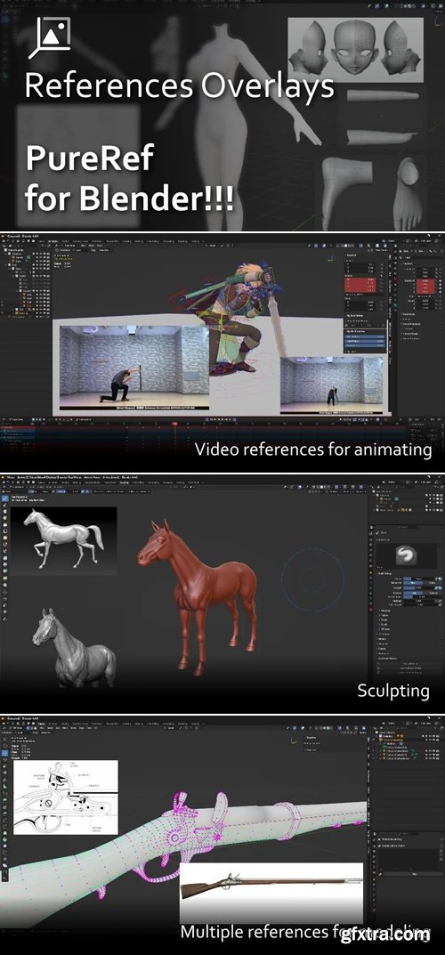References Overlays v2.2.8 for Blender