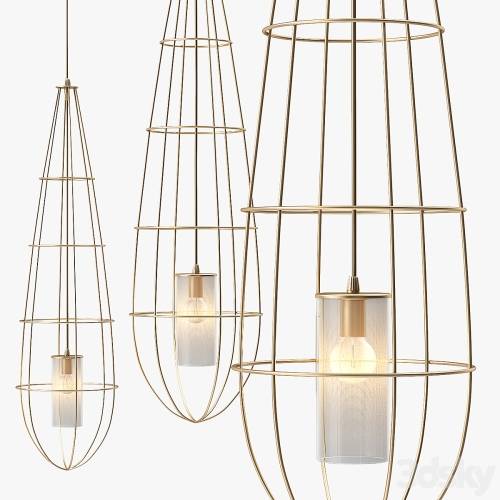 '3dsky Pro - Hamilton Conte Zeppelin Pendant Light'