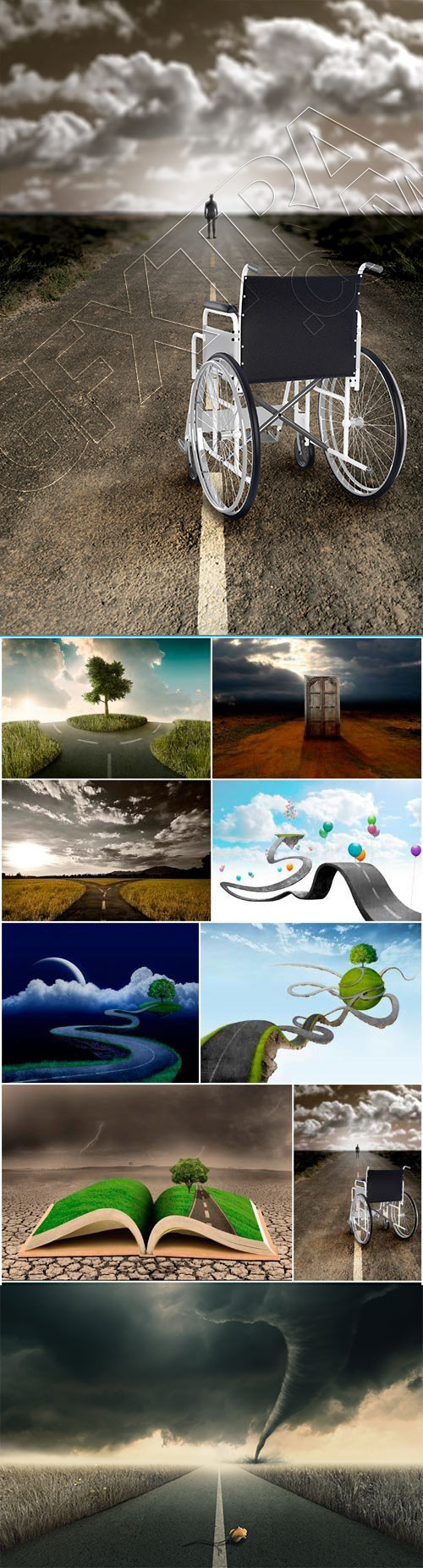 Creative Conceptual Road 9xJPG