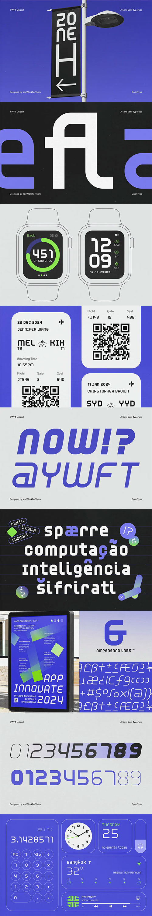 Unisect - Geometric Elegance 10xOTF