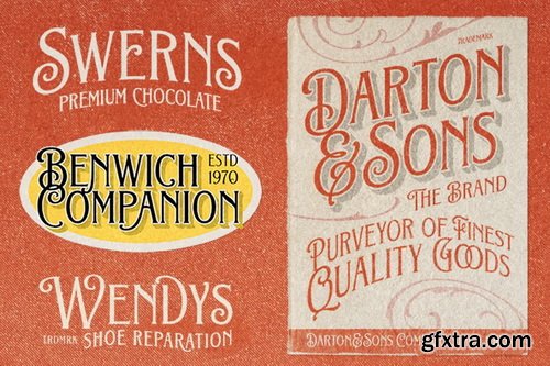 CreativeMarket - Mundors Layered Font