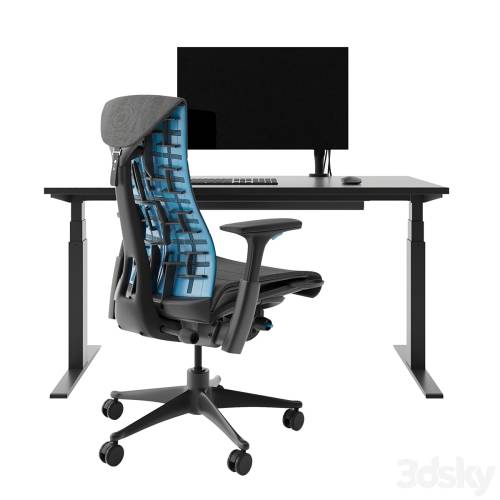 '3dsky Pro - Herman Miller x Logitech G Embody Gaming Chair'