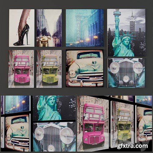 3dsky Pro - A selection of contemporary paintings