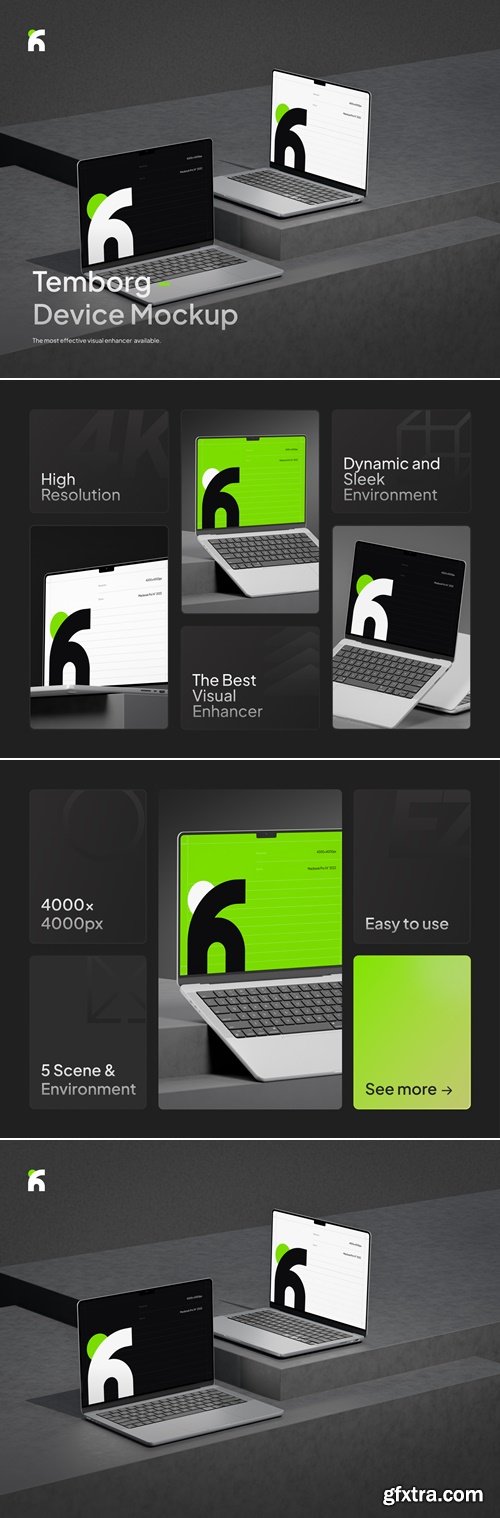 Temborg - Macbook Pro Mockup