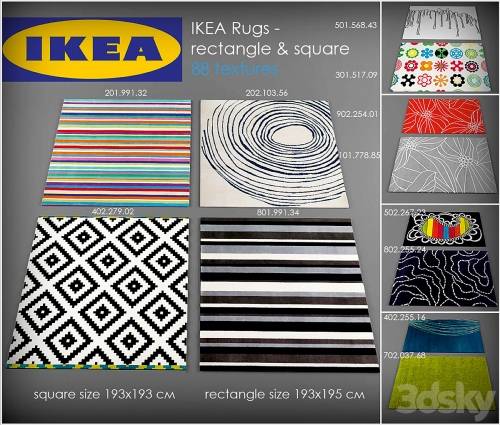 '3dsky Pro - IKEA Rugs collection' '3dsky Pro - IKEA Rugs collection'