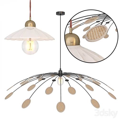 '3dsky Pro - Lamps Festonia Leonie set' '3dsky Pro - Lamps Festonia Leonie set'