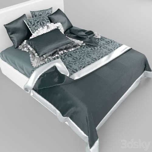 '3dsky Pro - bed set with paillettes' '3dsky Pro - bed set with paillettes'