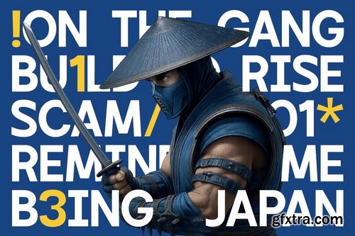 CreativeMarket - GC Kabuki New Grotesque Sans