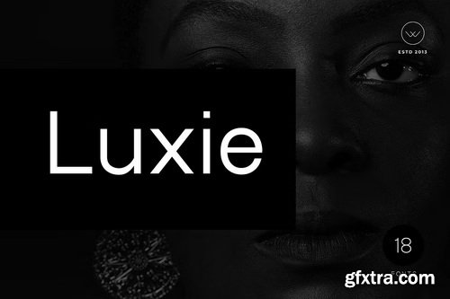 CreativeMarket - Luxie A Premium Sans Serif Font