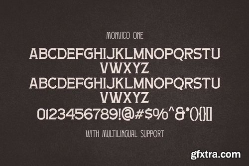 CreativeMarket - Monvico Label Display Font
