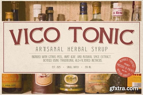 CreativeMarket - Monvico Label Display Font