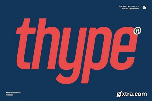 CreativeMarket - GC Thype New Condensed Sans