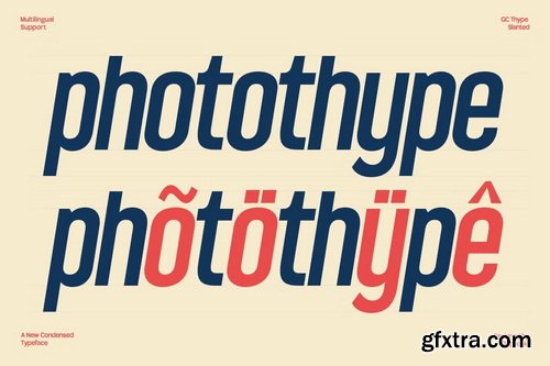 CreativeMarket - GC Thype New Condensed Sans
