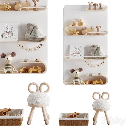'3dsky Pro - Children room. Decor set 04' '3dsky Pro - Children room. Decor set 04'