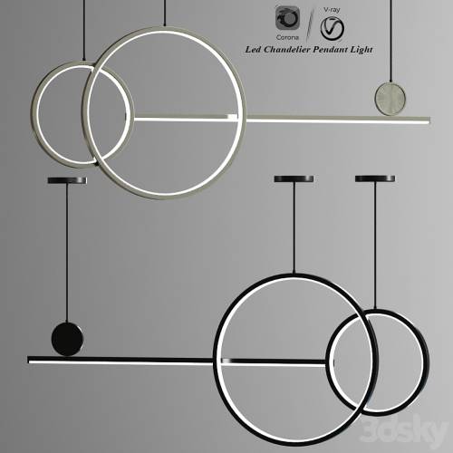 '3dsky Pro - LED Chandelier Pendant Light' '3dsky Pro - LED Chandelier Pendant Light'