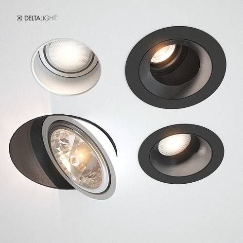 '3dsky Pro - Downlights delta light 5 types 02' '3dsky Pro - Downlights delta light 5 types 02'
