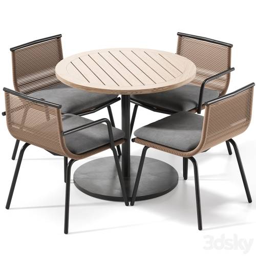 '3dsky Pro - RODA Dining Outdoor Set' '3dsky Pro - RODA Dining Outdoor Set'