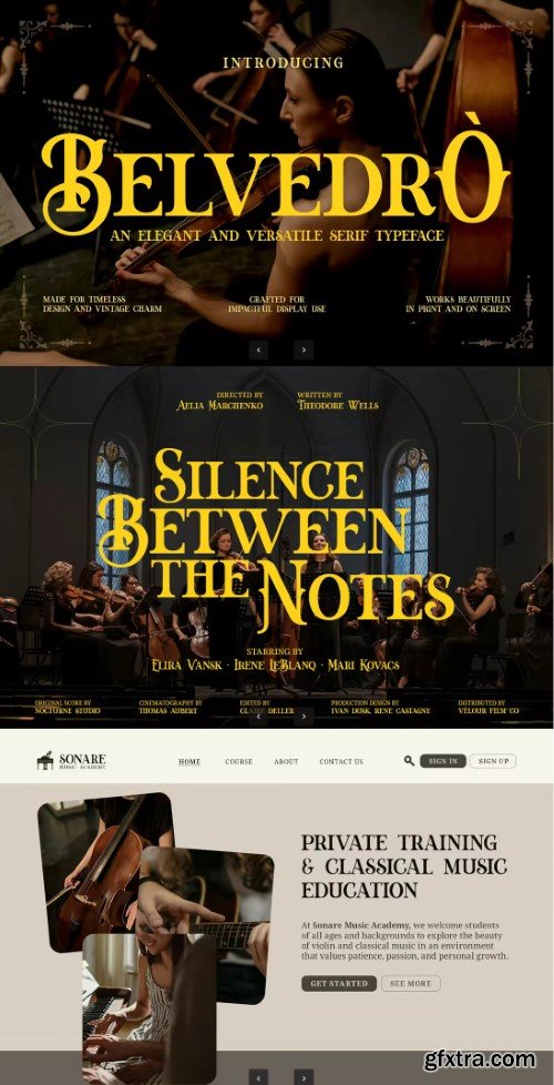 Belvedro Elegant And Versatile Serif Font
