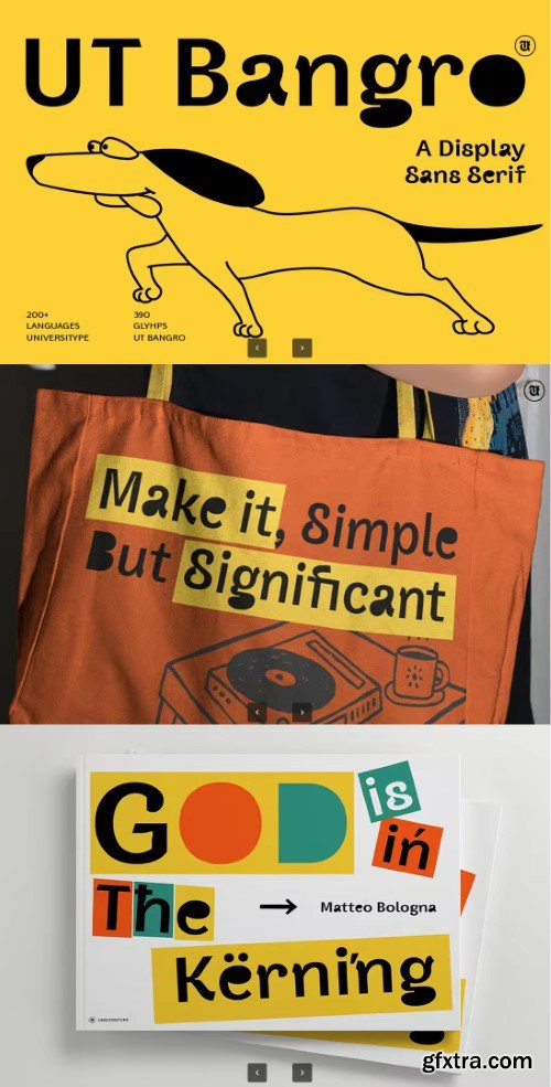 Bangro - A Display Sans Serif