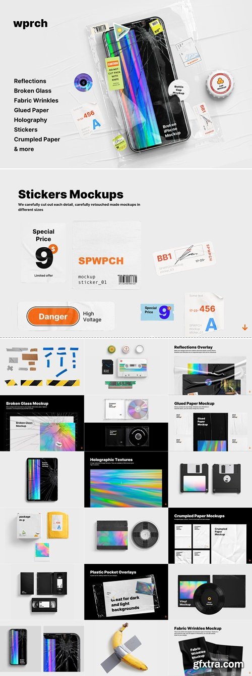 CreativeMarket - WPRCH – Assets and Mockups 4539406
