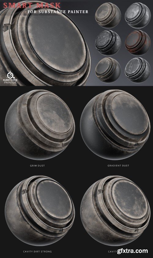 Artstation - High-Detail Smart Masks Pack 1