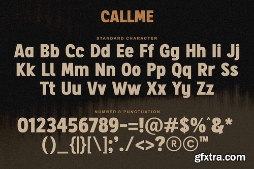 CreativeMarket - Callme Modern Bold Font