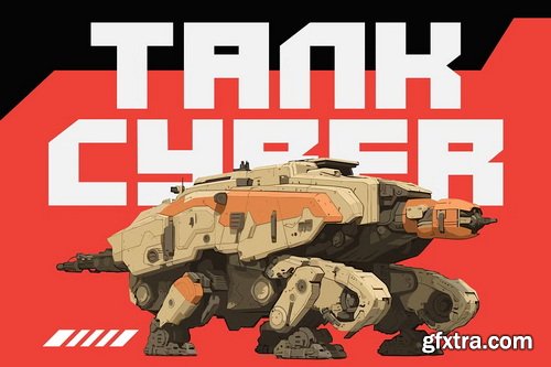 CreativeMarket - Cyberform Futuristic Font