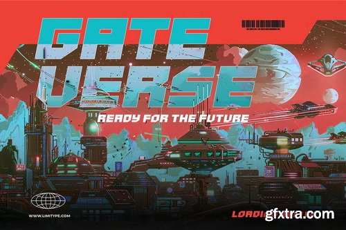 CreativeMarket - Cyberform Futuristic Font