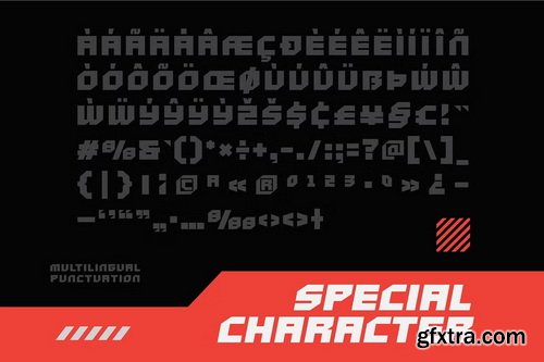 CreativeMarket - Cyberform Futuristic Font