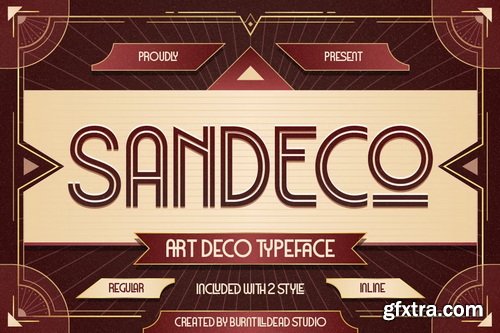 CreativeMarket - SanDeco Font