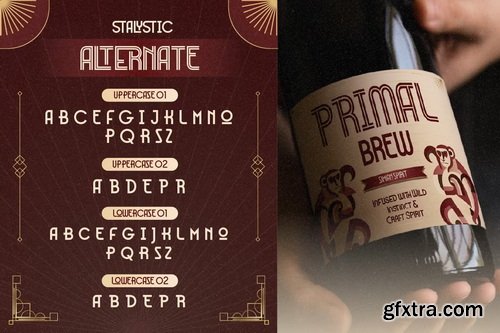 CreativeMarket - SanDeco Font