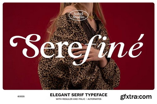 CreativeMarket - Serefine Elegant & Romantic Serif