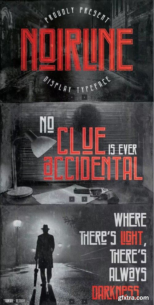 Noirline Modern Label Font