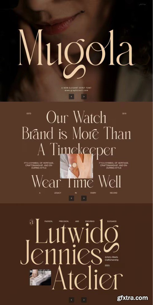 Creativemarket - Mugola Modern Serif Font