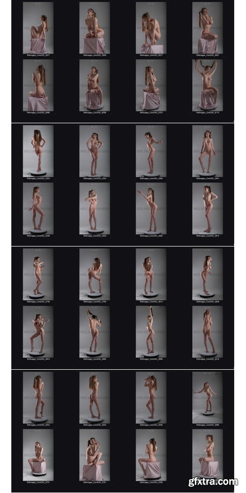 Artstation - Graceful Art – 1200+ Nude Reference Photos for Artists