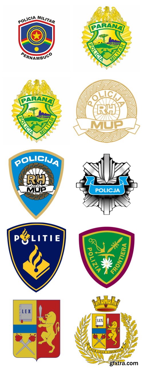 170 Top Secret Emblems EPS, AI & CDR