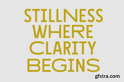 CreativeMarket - Gemoria Sans Serif Combination