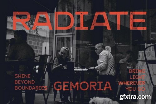 CreativeMarket - Gemoria Sans Serif Combination