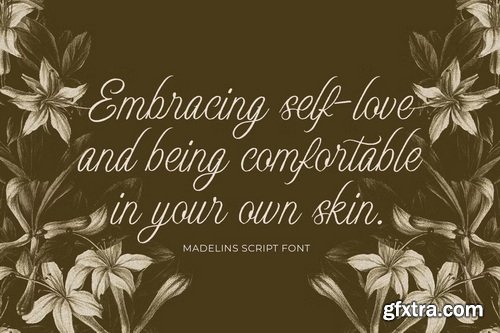 CreativeMarket - Madelins Script