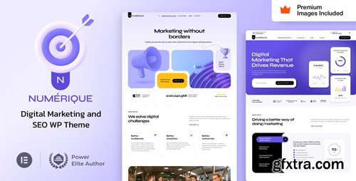 Themeforest - Numerique v14 - SEO Digital Marketing WordPress 46189340