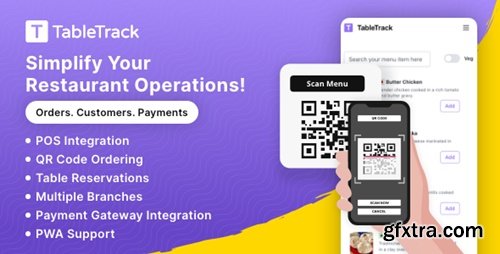 CodeCanyon - TableTrack - The Complete SaaS Restaurant Management Solution 1.2.38 - NULLED