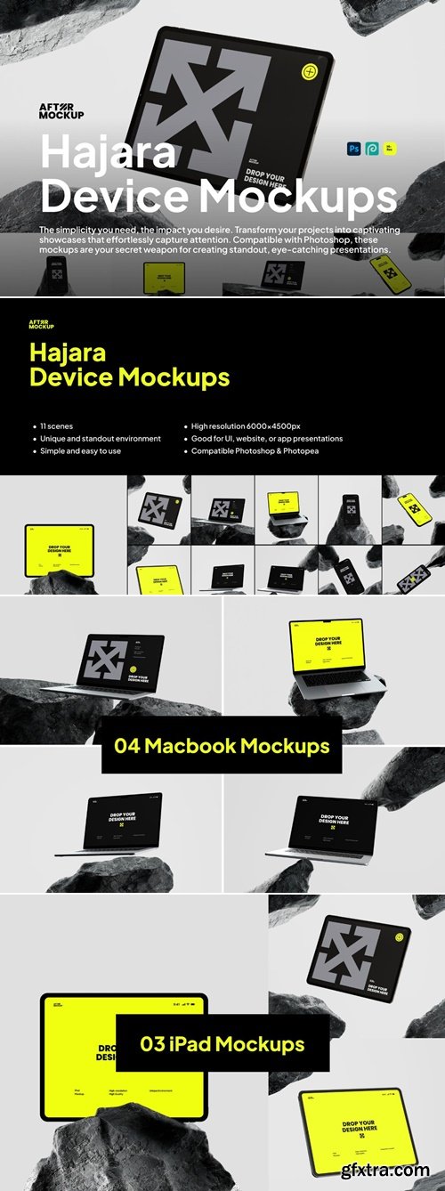 MockupCloud - Hajara Device Mockups