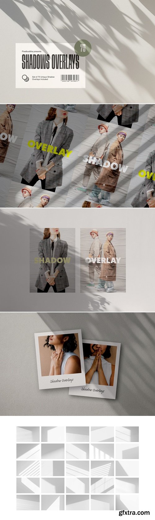 Pixelbuddha - Light & Shadow Overlays Collection