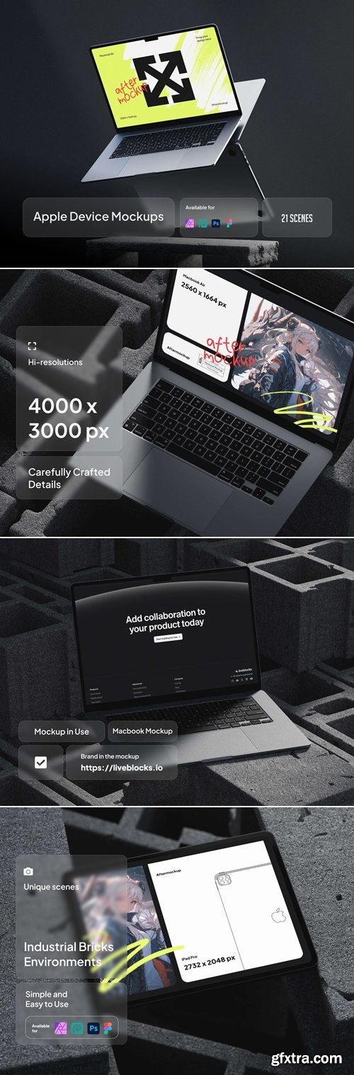 Apple Device Mockups Yunda